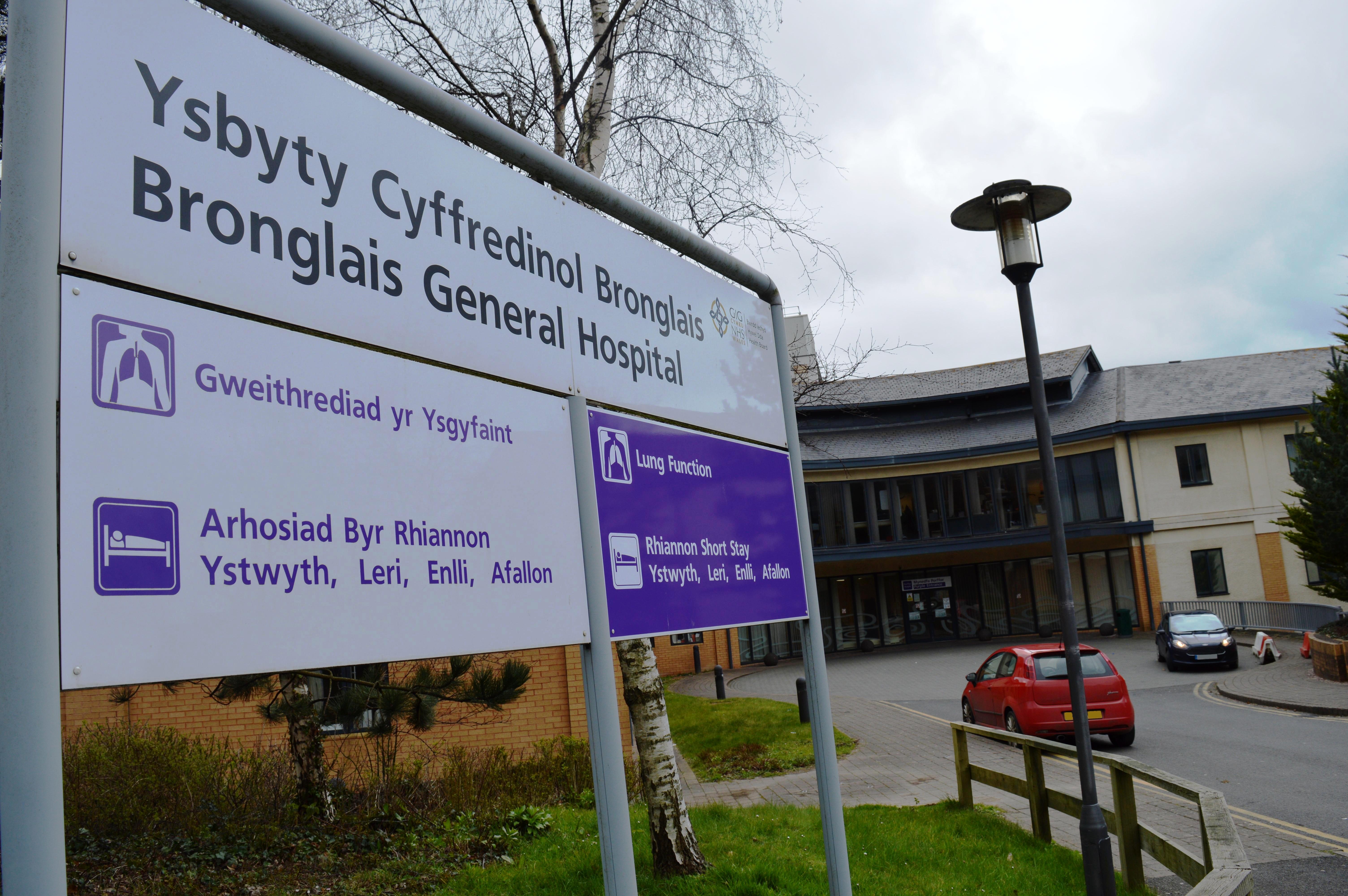 Bronglais Hospital, Mid Wales