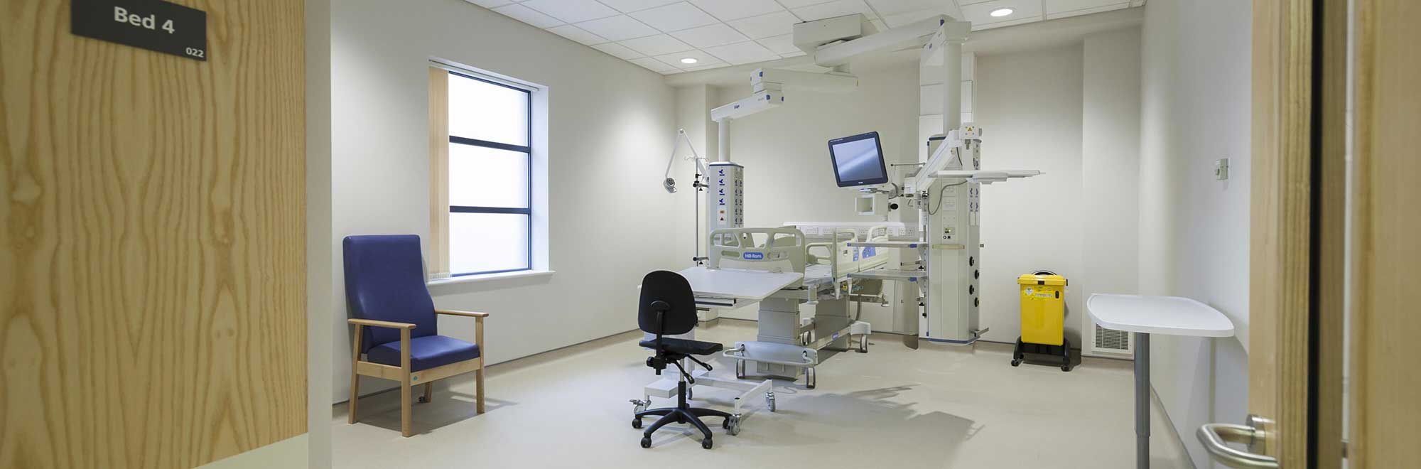 Modular critical care unit for the Royal Stoke University Hospital