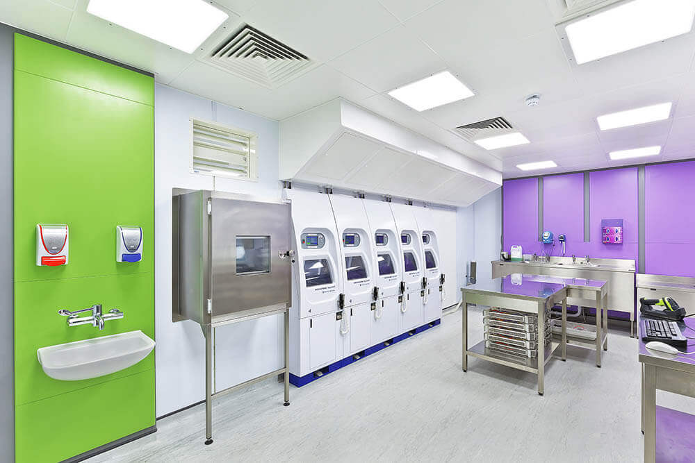 Colchester General Hospital Modular Endoscopy Decontamination Facility