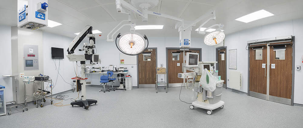 Wrexham Maelor Hospital Modular Twin Theatres and Endoscope Procedure Room