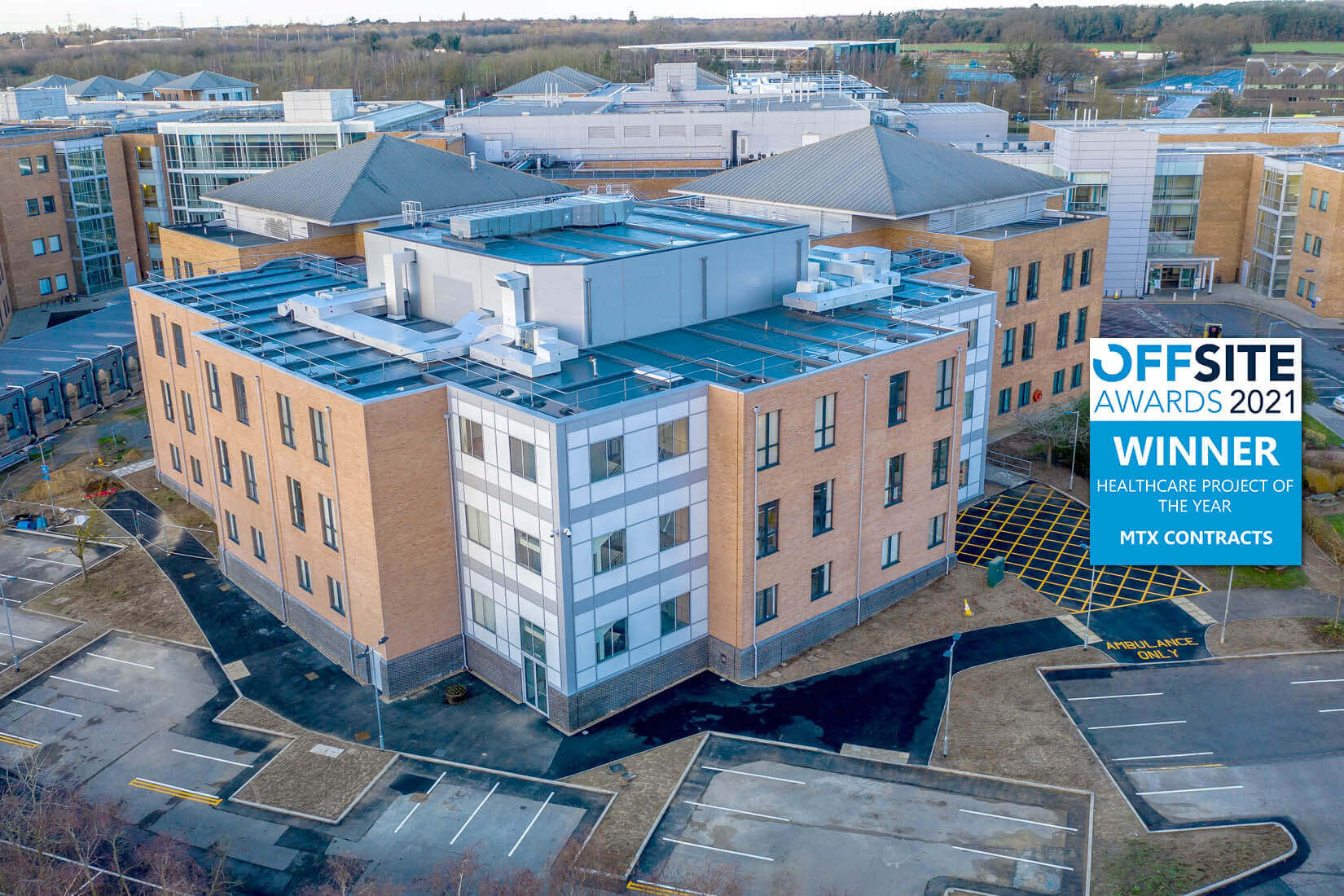 Norfolk and Norwich University Hospital Award Winning Ward Development