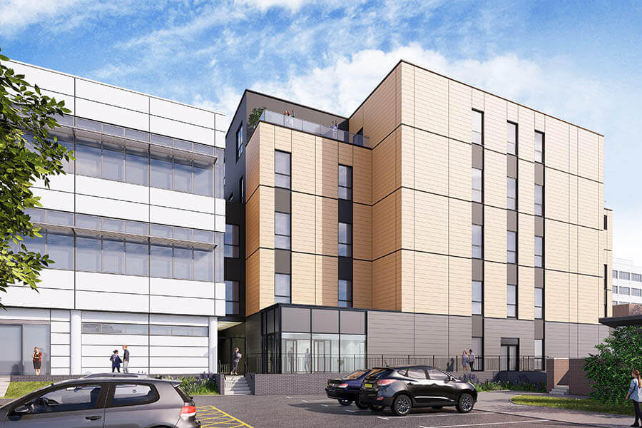 48 bed critical care building at John Radcliffe Hospital in Oxford