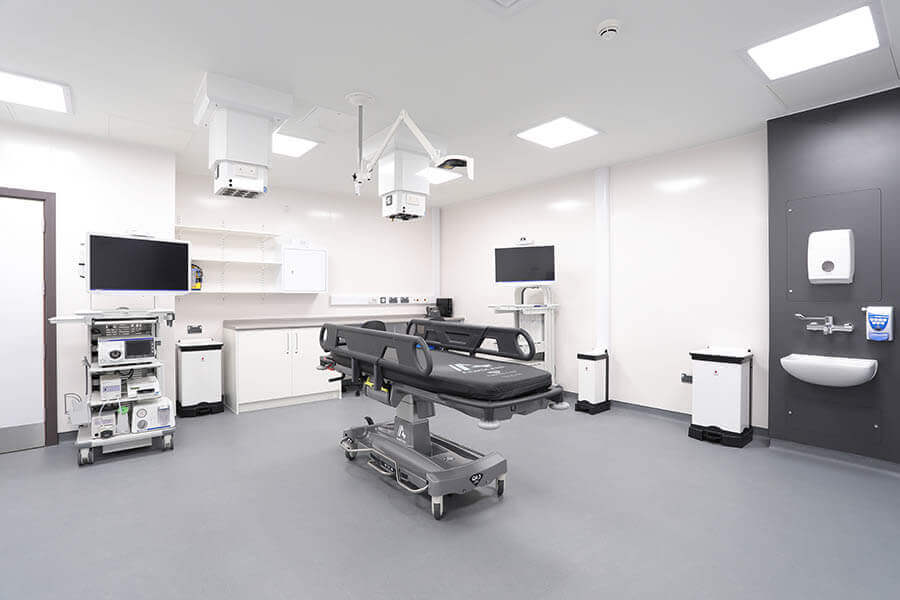 Queen Elizabeth Hospital – Two-storey endoscopy facility