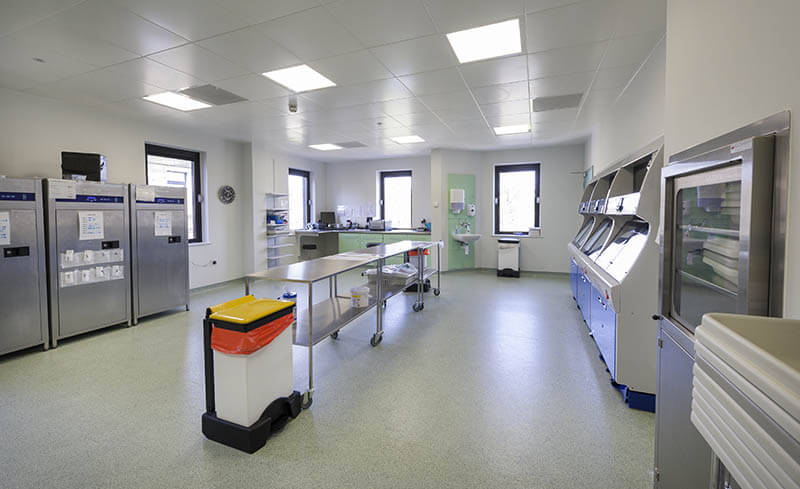 A new endoscopy unit for George Eliot Hospital