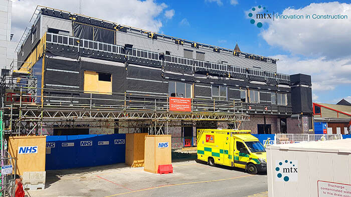 Final modules placed at Medway Maritime Hospital