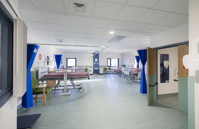 Northwick Park Hospital modular wards and infectious disease ward