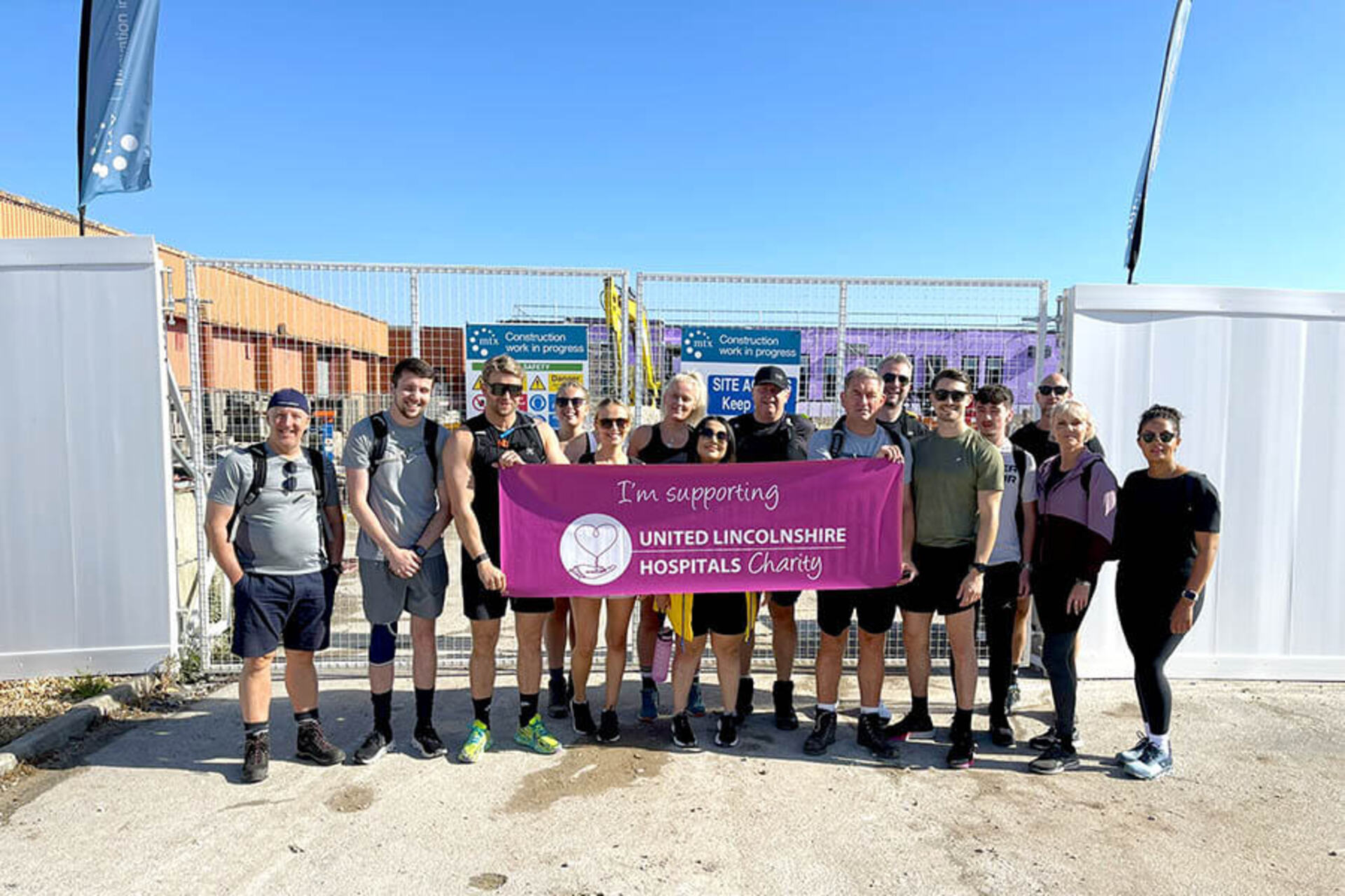 MTX hits charity walk target between Skegness and Lincoln CDC projects